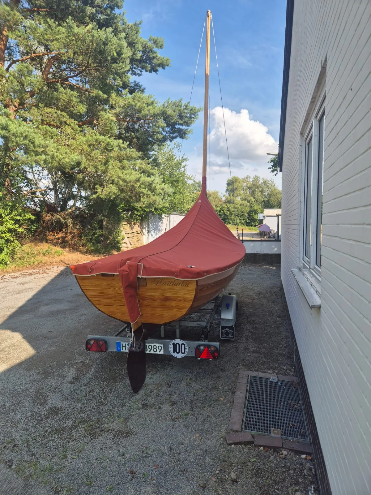 Bootspersenning nach Maß am Trailer – Interieur & Meer