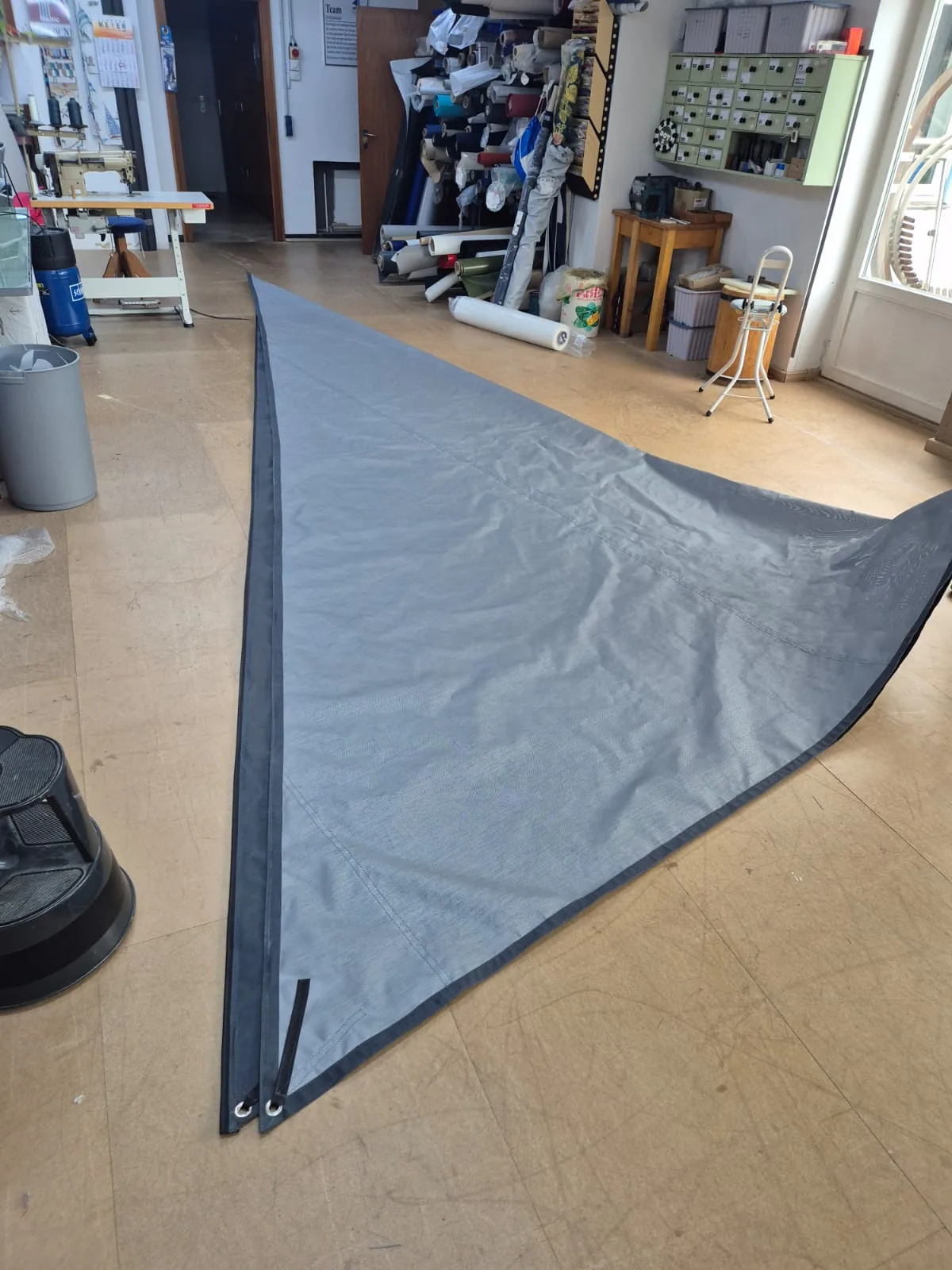 Persenning nach Maß für Segelyacht